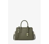 MK Borsa a mano Laila piccola in pelle martellata - Verde - Michael Kors ONE SIZE