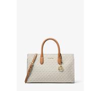 MK Borsa a mano Scarlett media con logo - Naturale - Michael Kors ONE SIZE