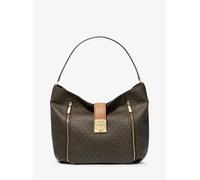 MK Borsa a spalla Addie grande con stampa logo - Marrone - Michael Kors ONE SIZE