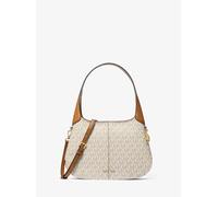 MK Borsa a spalla Alice piccola con stampa logo - Naturale - Michael Kors ONE SIZE