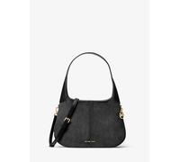 MK Borsa a spalla Alice piccola in pelle scamosciata - Nero - Michael Kors ONE SIZE