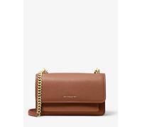 MK Borsa a spalla Claire convertibile grande in pelle martellata - Marrone - Michael Kors ONE SIZE