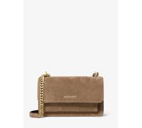 MK Borsa a spalla Claire grande in pelle scamosciata - Naturale - Michael Kors ONE SIZE