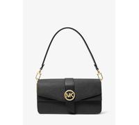 MK Borsa a spalla Greenwich media in pelle Saffiano - Nero - Michael Kors ONE SIZE