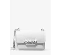 MK Borsa a spalla Heather grande in pelle - Bianco - Michael Kors ONE SIZE