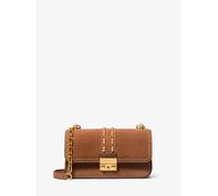 MK Borsa a spalla Tribeca piccola in pelle scamosciata con borchie - Marrone - Michael Kors ONE SIZE