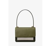 MK Borsa a tracolla Claire piccola in pelle color-block - Verde - Michael Kors ONE SIZE