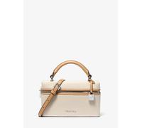MK Borsa a tracolla convertibile Jana extra-small in tela di misto cotone - Marrone - Michael Kors ONE SIZE