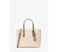 MK Borsa a tracolla convertibile Quinn piccola con stampa logo - Naturale - Michael Kors ONE SIZE