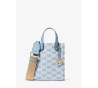 MK Borsa a tracolla Gigi extra-small con logo jacquard - Blu - Michael Kors ONE SIZE