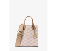 MK Borsa a tracolla Gigi extra-small con logo jacquard - Naturale - Michael Kors ONE SIZE