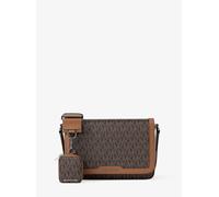 MK Borsa a tracolla Hudson mini con stampa logo e custodia per Apple AirPods Pro® - Marrone - Michael Kors ONE SIZE