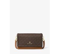Michael Kors Jet Set Charm Borsa a tracolla marrone scuro, pelle, donna