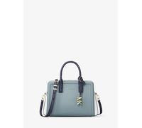 MK Borsa a tracolla Laila extra-small in pelle color-block - Blu - Michael Kors ONE SIZE