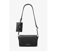 MK Borsa a tracolla Vincent piccola in pelle Saffiano con porta carte di credito con logo - Nero - Michael Kors ONE SIZE