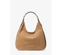 MK Borsa hobo Nolita grande in nabuk - Naturale - Michael Kors ONE SIZE