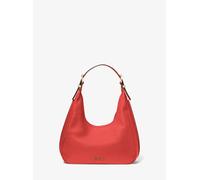 MK Borsa hobo Nolita piccola in pelle martellata - Rosso - Michael Kors ONE SIZE