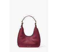 MK Borsa hobo Nolita piccola in pelle martellata - Viola - Michael Kors ONE SIZE