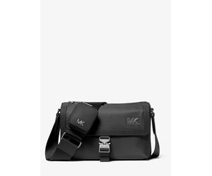 MK Borsa messenger Eli in nylon con pochette con zip - Nero - Michael Kors ONE SIZE
