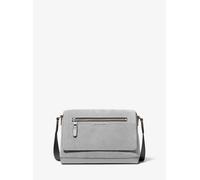 MK Borsa messenger Hudson piccola in pelle scamosciata - Grigio - Michael Kors ONE SIZE