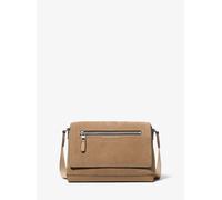 MK Borsa messenger Hudson piccola in pelle scamosciata - Naturale - Michael Kors ONE SIZE
