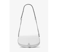 MK Borsa messenger Mila media in pelle - Bianco - Michael Kors ONE SIZE