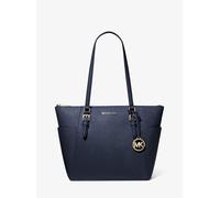 MK Borsa tote Charlotte grande in pelle Saffiano con zip superiore - Blu - Michael Kors ONE SIZE
