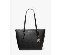 MK Borsa tote Charlotte grande in pelle Saffiano con zip superiore - Nero - Michael Kors ONE SIZE