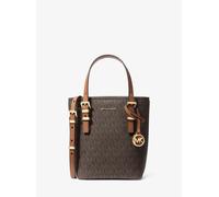 MK Borsa tote convertibile Quinn extra-small in tela con stampa logo e pelle - Marrone - Michael Kors ONE SIZE