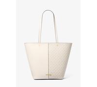 MK Borsa tote Flora grande in pelle e stampa logo - Naturale - Michael Kors ONE SIZE