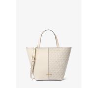 MK Borsa tote Flora media in pelle martellata con logo - Naturale - Michael Kors ONE SIZE