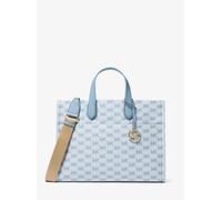 MK Borsa tote Gigi grande con logo jacquard - Blu - Michael Kors ONE SIZE