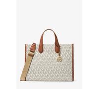 MK Borsa tote Gigi grande con stampa logo - Naturale - Michael Kors ONE SIZE