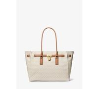 MK Borsa tote Hamilton Moderne grande con stampa logo - Naturale - Michael Kors ONE SIZE