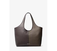 MK Borsa tote Henly grande testurizzata e con stampa logo - Marrone - Michael Kors ONE SIZE