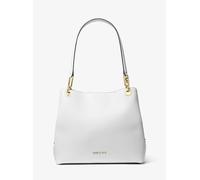 MK Borsa tote Kensington grande in pelle martellata - Bianco - Michael Kors ONE SIZE
