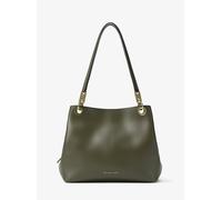 MK Borsa tote Kensington grande in pelle martellata - Verde - Michael Kors ONE SIZE