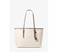 MK Borsa tote Quinn grande con logo jacquard e pochette - Naturale - Michael Kors ONE SIZE