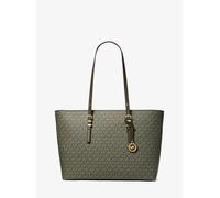 MK Borsa tote Quinn grande in pelle e stampa logo - Verde - Michael Kors ONE SIZE