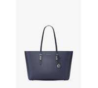 MK Borsa tote Quinn grande in pelle martellata - Blu - Michael Kors ONE SIZE