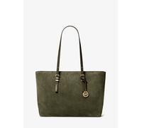 MK Borsa tote Quinn grande in pelle scamosciata - Verde - Michael Kors ONE SIZE