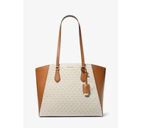 MK Borsa tote Taryn grande in pelle con logo - Naturale - Michael Kors ONE SIZE