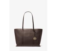 MK Borsa tote Temple grande in pelle martellata - Marrone - Michael Kors ONE SIZE