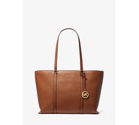 MK Borsa tote Temple grande in pelle martellata - Marrone - Michael Kors ONE SIZE