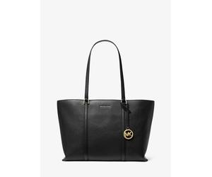 MK Borsa tote Temple grande in pelle martellata - Nero - Michael Kors ONE SIZE