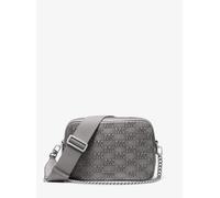 MK Camera bag a tracolla Bryant media in pelle brunita - Grigio - Michael Kors ONE SIZE