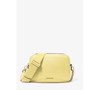 MK Camera bag a tracolla Bryant media in pelle martellata - Giallo - Michael Kors ONE SIZE