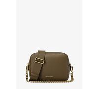 MK Camera bag a tracolla Bryant media in pelle martellata - Verde - Michael Kors ONE SIZE