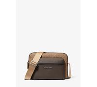 MK Camera bag a tracolla Hudson testurizzata con logo - Naturale - Michael Kors ONE SIZE
