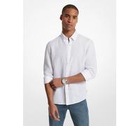 MK Camicia in lino - Bianco - Michael Kors S